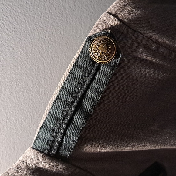 Juicy Couture Gray Army Jacket - Picture 2 of 7